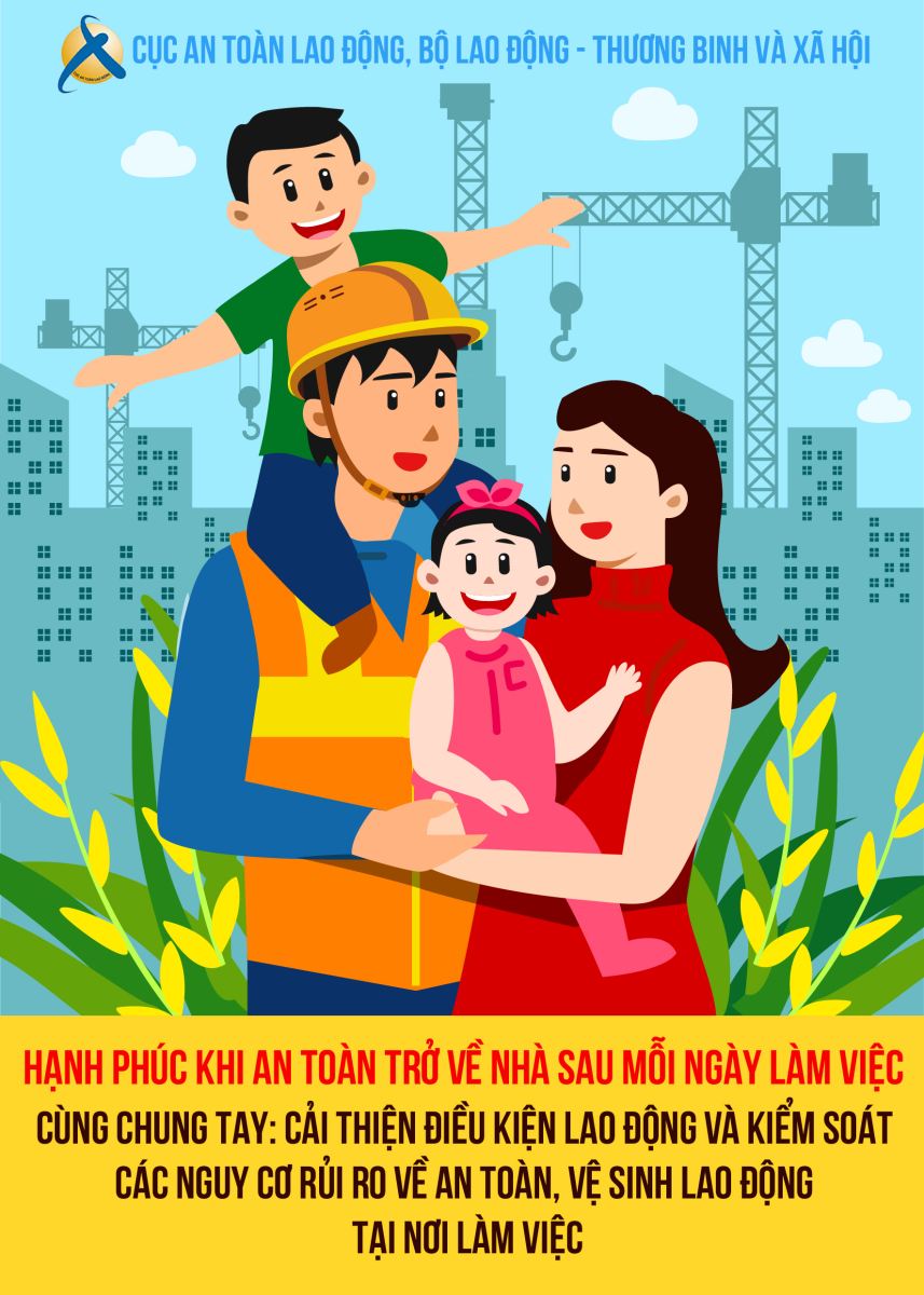 hạnh phúc khi an toàn trở về nhà sau mỗi ngày làm việc