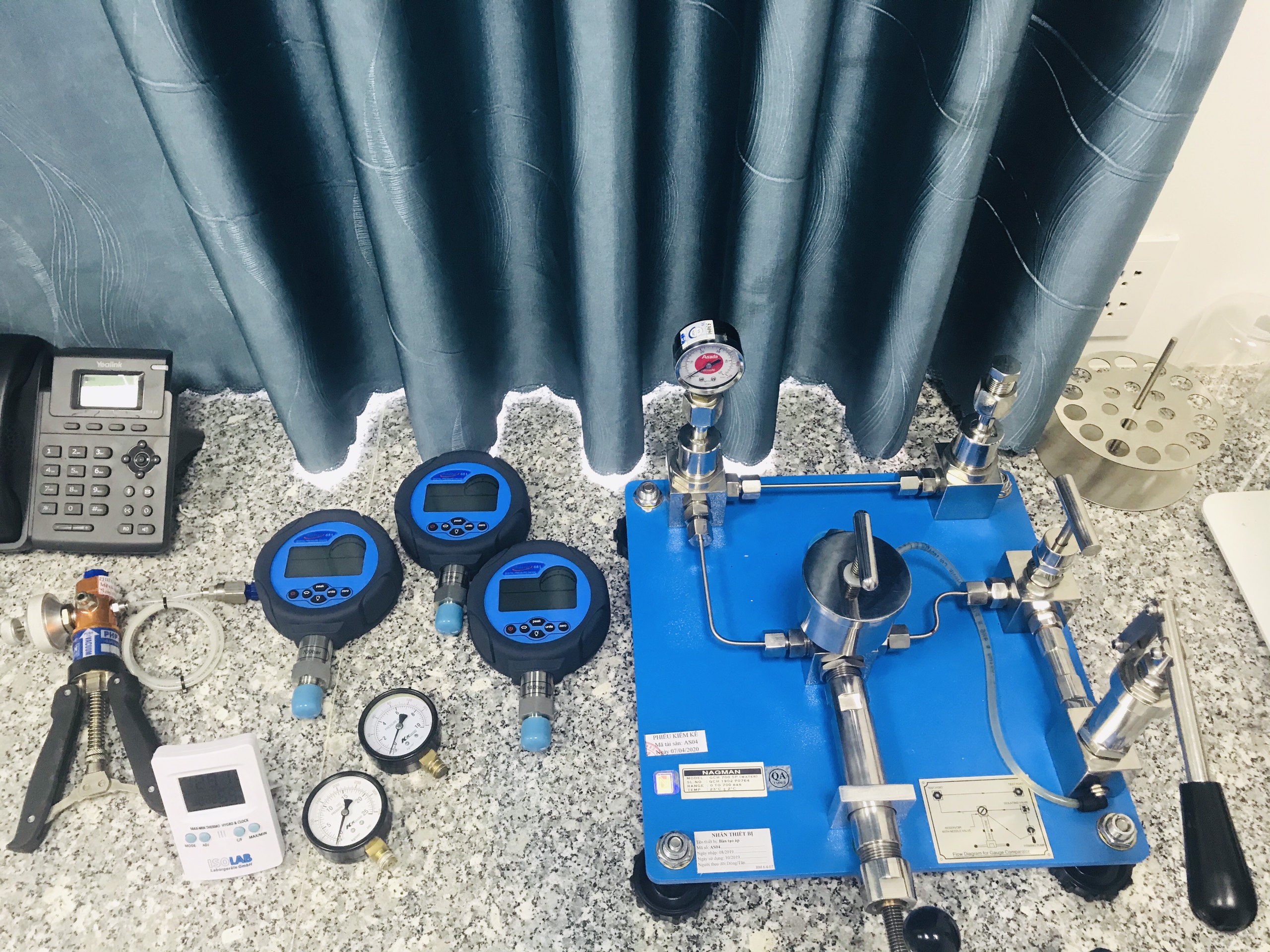 kiểm định đồng hồ áp suất