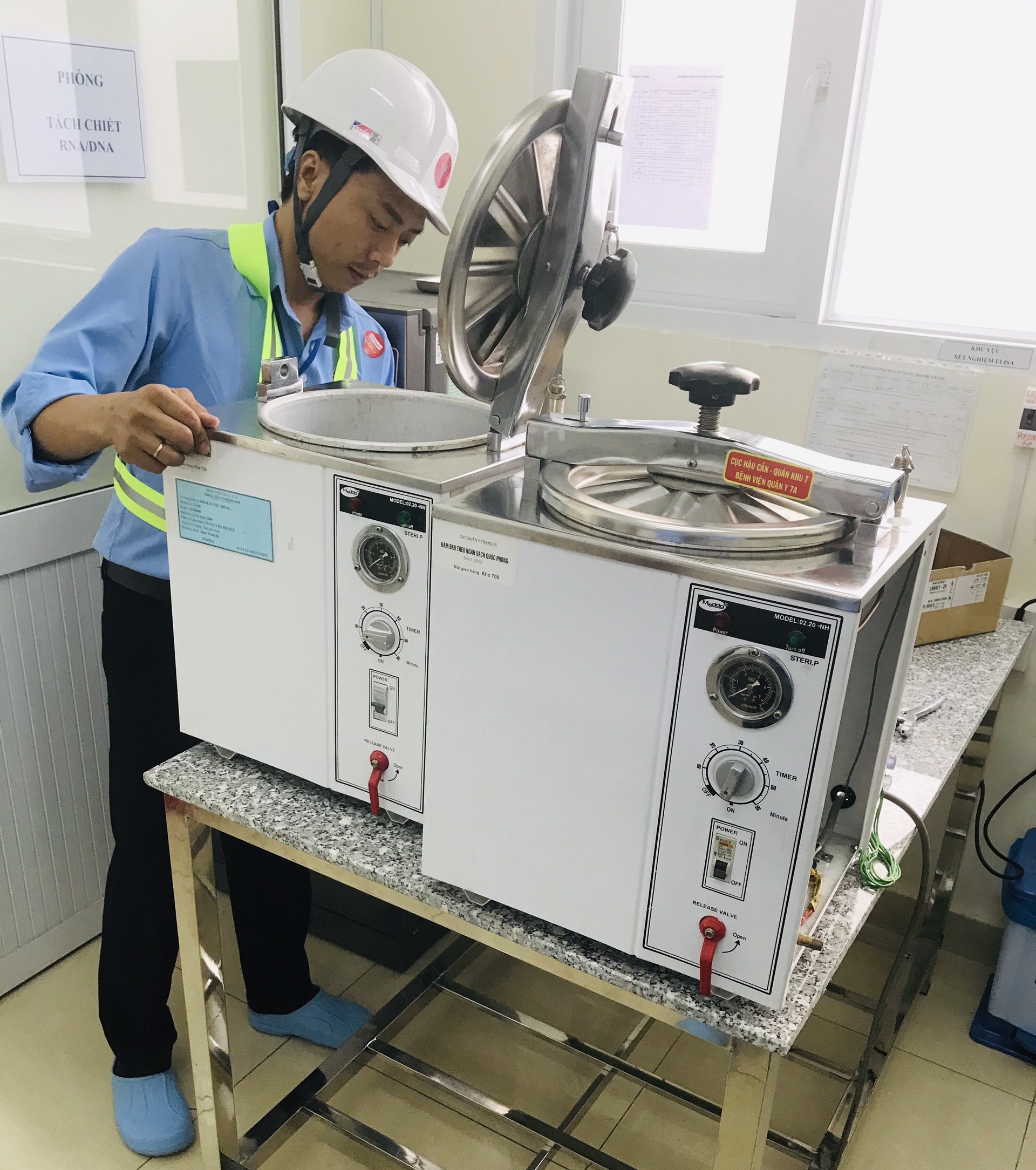 nồi hấp tiệt trùng