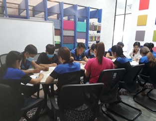 huấn luyện an toàn tại công ty TNHH Ting Sho